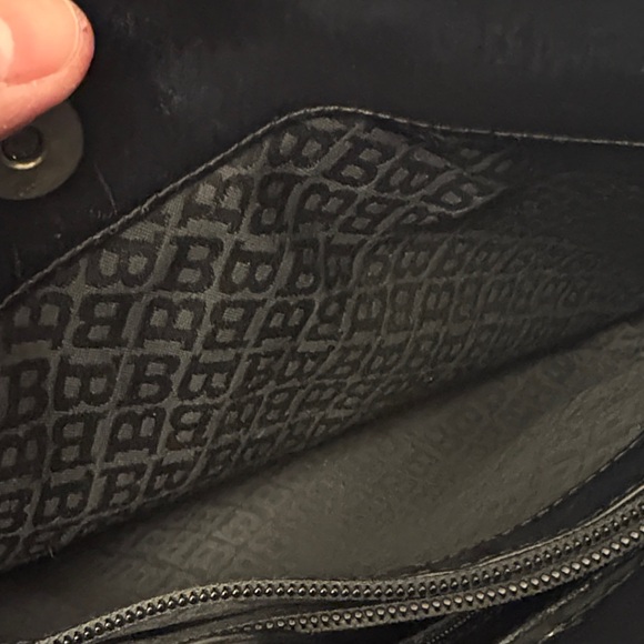 Bally Vintage Black Leather Tote Bag made in Italy 🇮🇹 - Picture 2 of 7